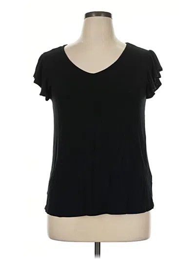 Pre-owned Cable & Gauge Short Sleeve T-shirt In Black
