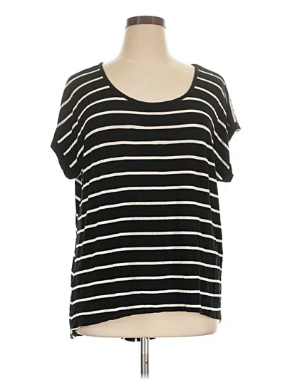 Pre-owned Cable & Gauge Short Sleeve T-shirt In Black
