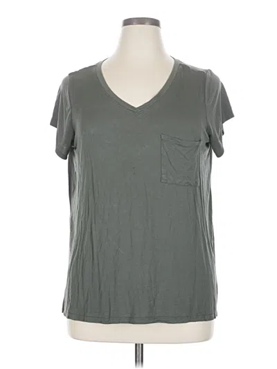 Pre-owned Cable & Gauge Short Sleeve T-shirt In Gray