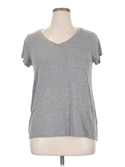 Pre-owned Cable & Gauge Short Sleeve T-shirt In Gray