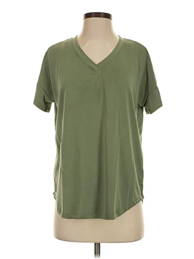Pre-owned Cable & Gauge Short Sleeve T-shirt In Green