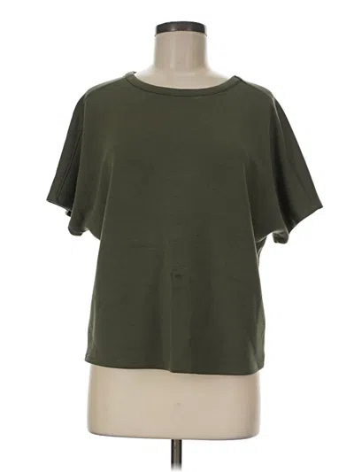 Pre-owned Cable & Gauge Short Sleeve T-shirt In Green
