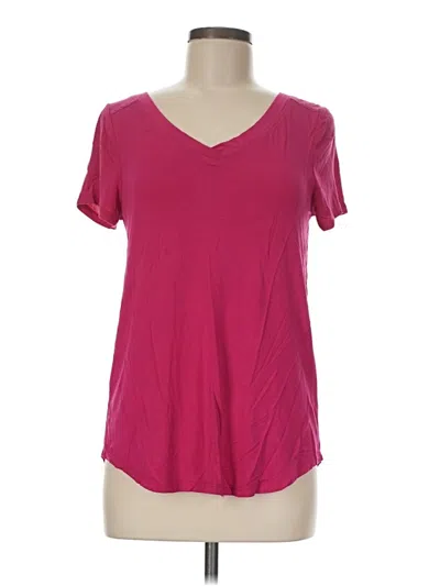 Pre-owned Cable & Gauge Short Sleeve T-shirt In Pink