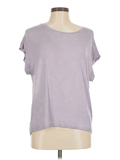 Pre-owned Cable & Gauge Short Sleeve T-shirt In Purple