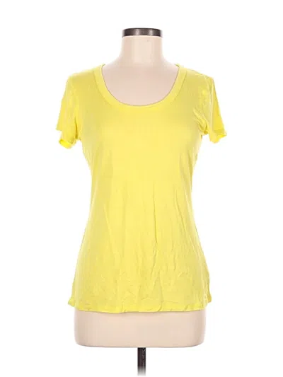Pre-owned Cable & Gauge Short Sleeve T-shirt In Yellow
