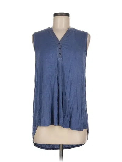 Pre-owned Cable & Gauge Sleeveless T-shirt In Blue