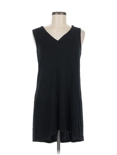 Pre-owned Cable & Gauge Sleeveless Top Black V Neck Tops