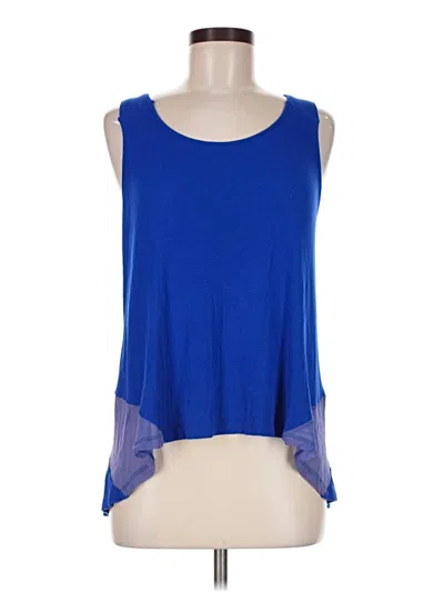 Pre-owned Cable & Gauge Sleeveless T-shirt In Blue