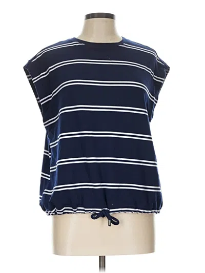Pre-owned Cable & Gauge Sleeveless T-shirt In Blue
