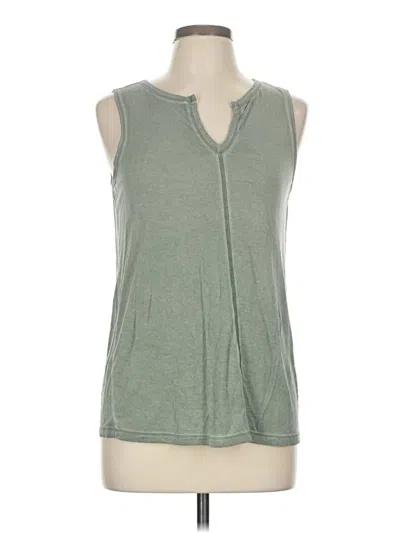 Pre-owned Cable & Gauge Sleeveless T-shirt In Green