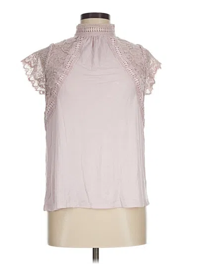 Pre-owned Cable & Gauge Sleeveless T-shirt In Pink