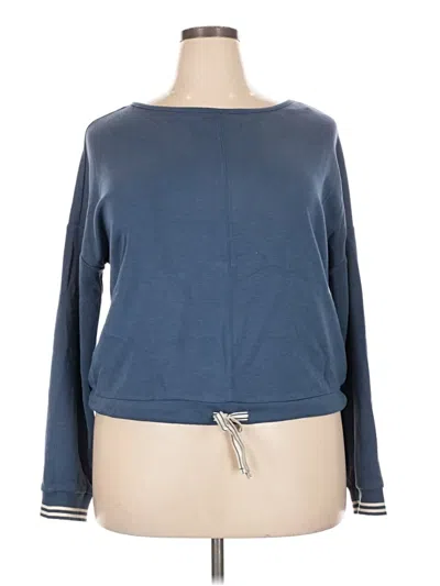 Pre-owned Cable & Gauge Sweatshirt In Blue