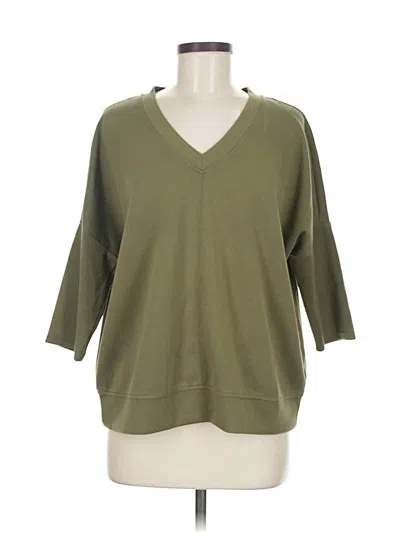 Pre-owned Cable & Gauge Sweatshirt In Green