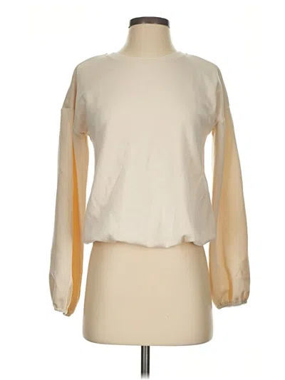 Pre-owned Cable & Gauge Sweatshirt In Ivory