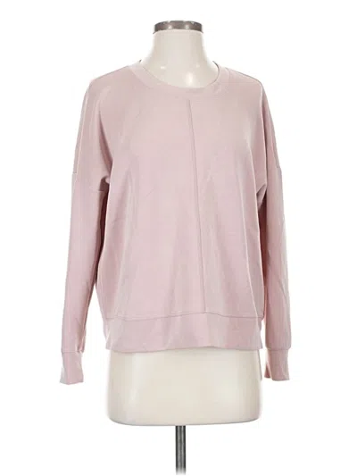 Pre-owned Cable & Gauge Sweatshirt In Pink