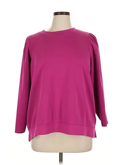 Pre-owned Cable & Gauge Sweatshirt In Purple