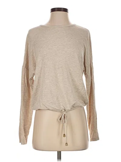 Pre-owned Cable & Gauge Sweatshirt In Tan