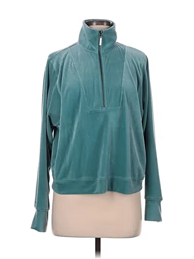 Pre-owned Cable & Gauge Sweatshirt In Teal