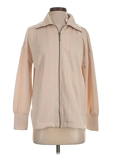 Pre-owned Cable & Gauge Track Jacket In Tan