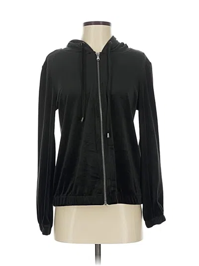Pre-owned Cable & Gauge Zip Up Hoodie In Black