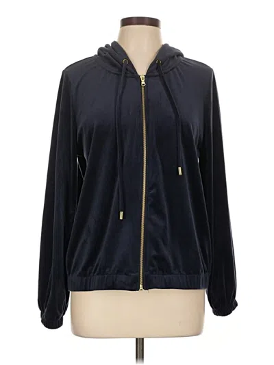 Pre-owned Cable & Gauge Zip Up Hoodie In Black