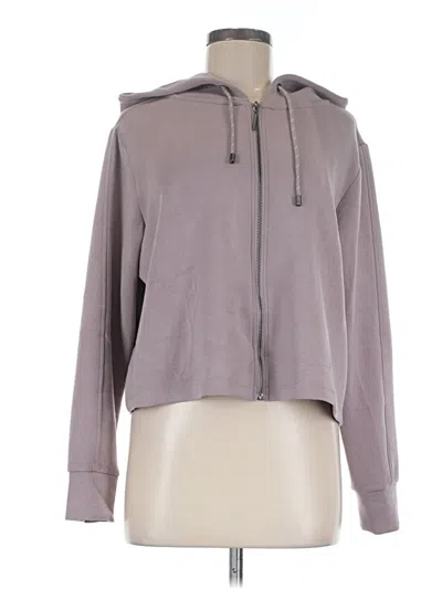 Pre-owned Cable & Gauge Zip Up Hoodie In Gray