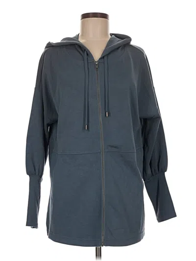 Pre-owned Cable & Gauge Zip Up Hoodie In Gray