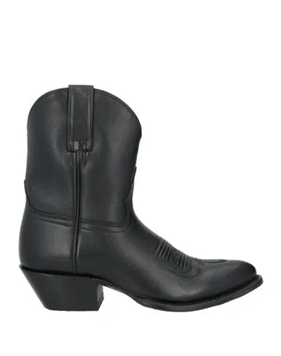 Caborca Texan Boots In Black