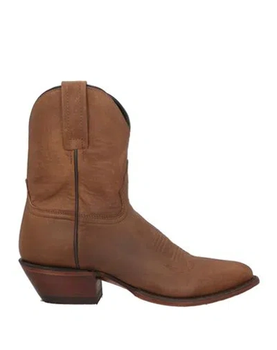 Caborca Woman Ankle Boots Brown Size 7 Cow Leather