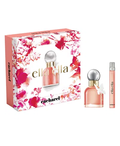 Cacharel 2-piece Ella Ella Eau De Parfum Spray Gift Set In Transparent