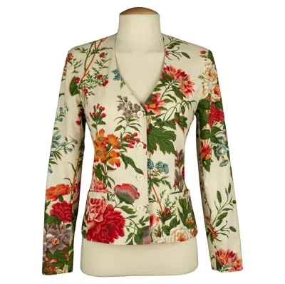 Pre-owned Cacharel Flower Jacket In Sand
