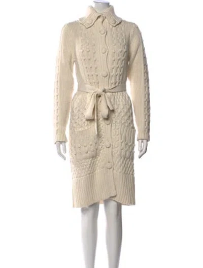 Pre-owned Cacharel Knee-length Dress In Neutral