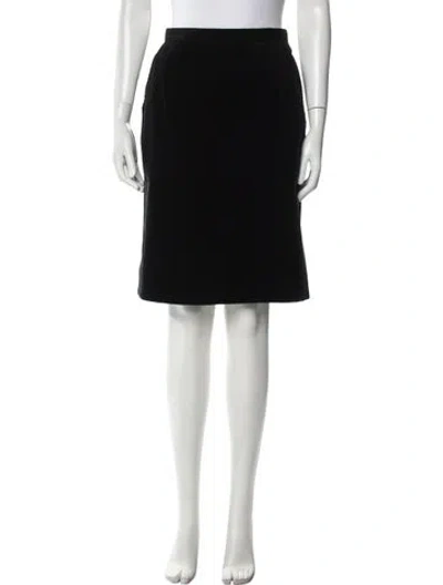 Pre-owned Cacharel Knee-length Skirt In Black