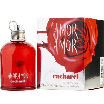 Cacharel Ladies Amor Amor Edt Spray 3.4 oz (tester) Fragrances 3360373063741 In Black / White