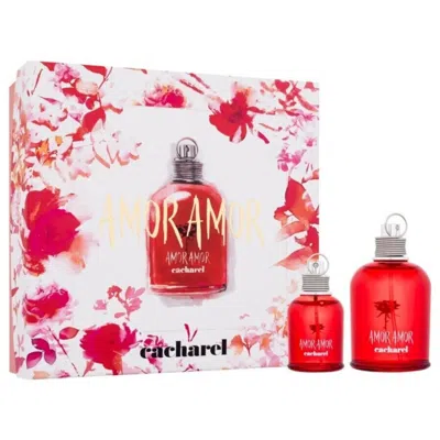 Cacharel Kids'  Ladies Amor Amor Gift Set Fragrances 3614274400540 In Red