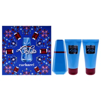 Cacharel Lou Lou By  For Women - 3 Pc Gift Set 1.7oz Edp Spray, 1.7oz Body Lotion, 1.7oz Body Lotion In White