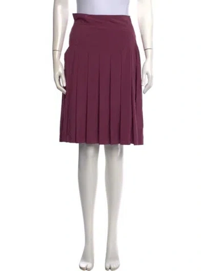 Pre-owned Cacharel Midi Length Skirt In Purple