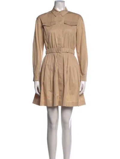 Pre-owned Cacharel Mini Dress In Neutrals