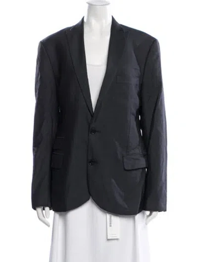 Pre-owned Cacharel Silk Blazer In Gray