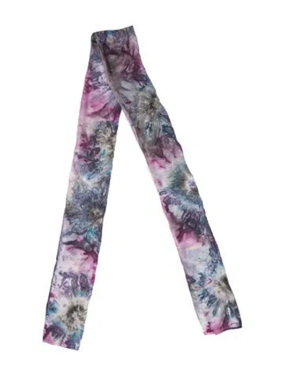 Pre-owned Cacharel Silk Scarf In Purple