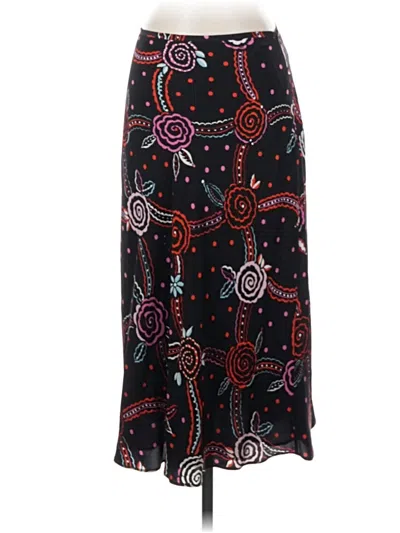 Pre-owned Cacharel Silk Skirt In Black