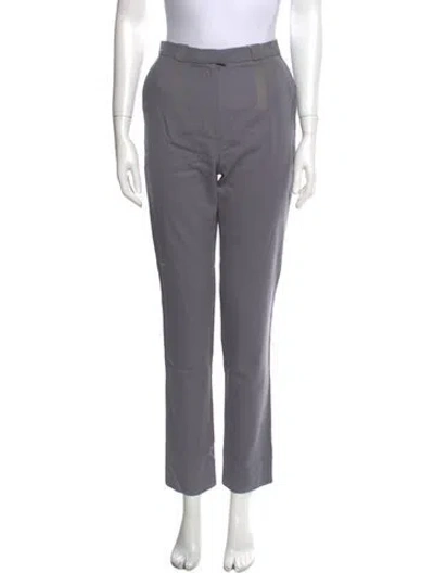 Pre-owned Cacharel Straight Leg Pants In Gray