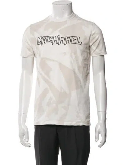 Pre-owned Cacharel Tie-dye Print Crew Neck T-shirt In Multi