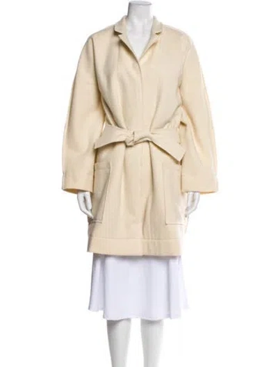 Pre-owned Cacharel Trench Coat In Neutral