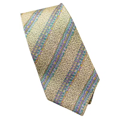 Pre-owned Cacharel Vintage  All-silk Tie In Brown