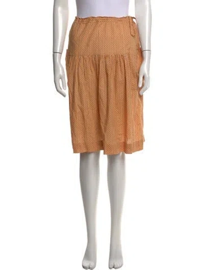 Pre-owned Cacharel Vintage Midi Length Skirt In Multicolor