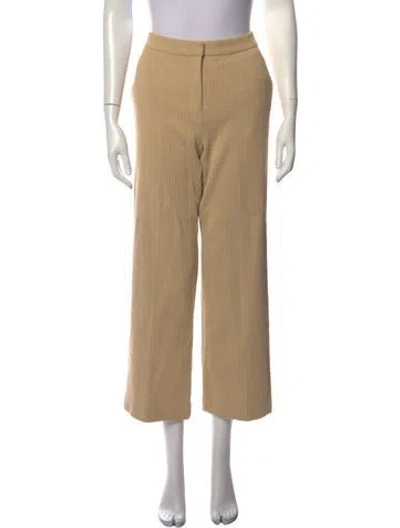 Pre-owned Cacharel Vintage Wide Leg Pants In Neutrals