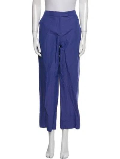 Pre-owned Cacharel Wide Leg Pants In Blue