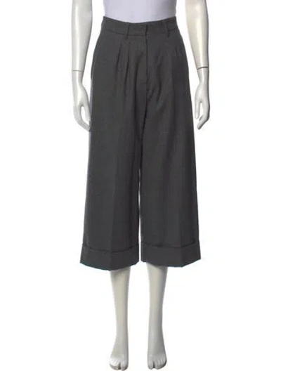 Pre-owned Cacharel Wide Leg Pants In Grey