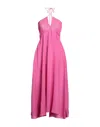 Cacharel Midi Dresses In Magenta